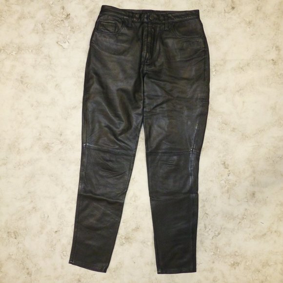 BlankNYC  Genuine Leather Pants Size 27 - Picture 1 of 8